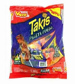 VERO TAKIS PALETA 16/480G