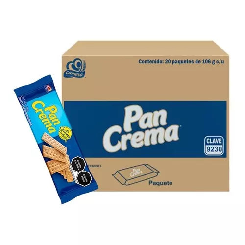 GAMESA PAN CREMA PAKETIN 12/14.2oz