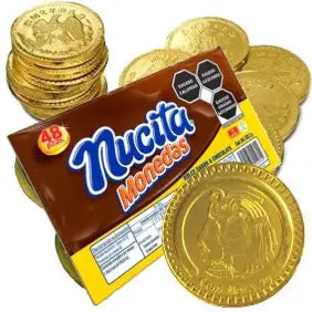 NUCITA MONEDA ORO CHOCOLATE 18/48